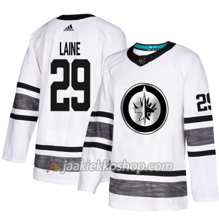 Miehille NHL Winnipeg Jets Pelipaita All Star 2019 Patrik Laine 29 Valkoinen 2019 All-Star Adidas Authentic